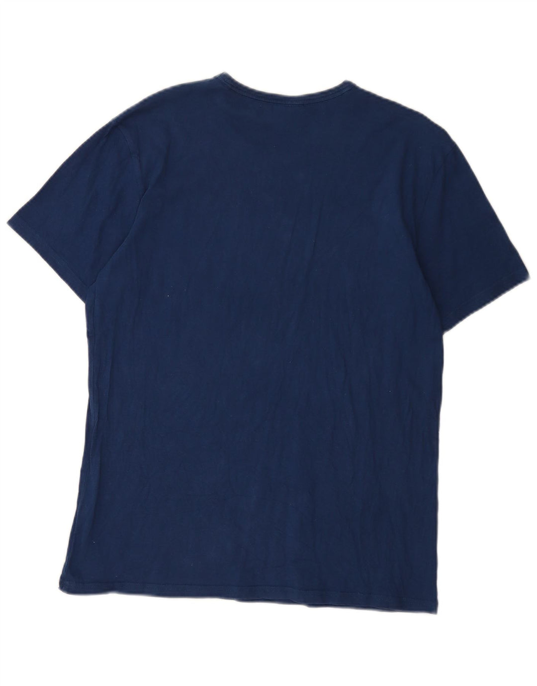 T-shirt grafica da uomo Calvin Klein Top in cotone blu navy medio