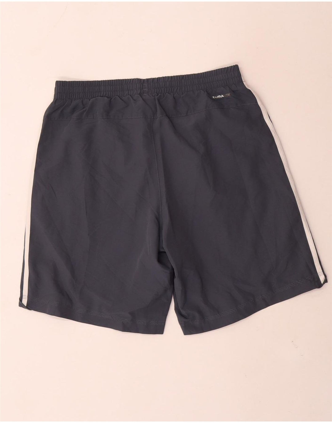 Adidas Mens Climalite Sport Shorts Medium  Grey Polyester