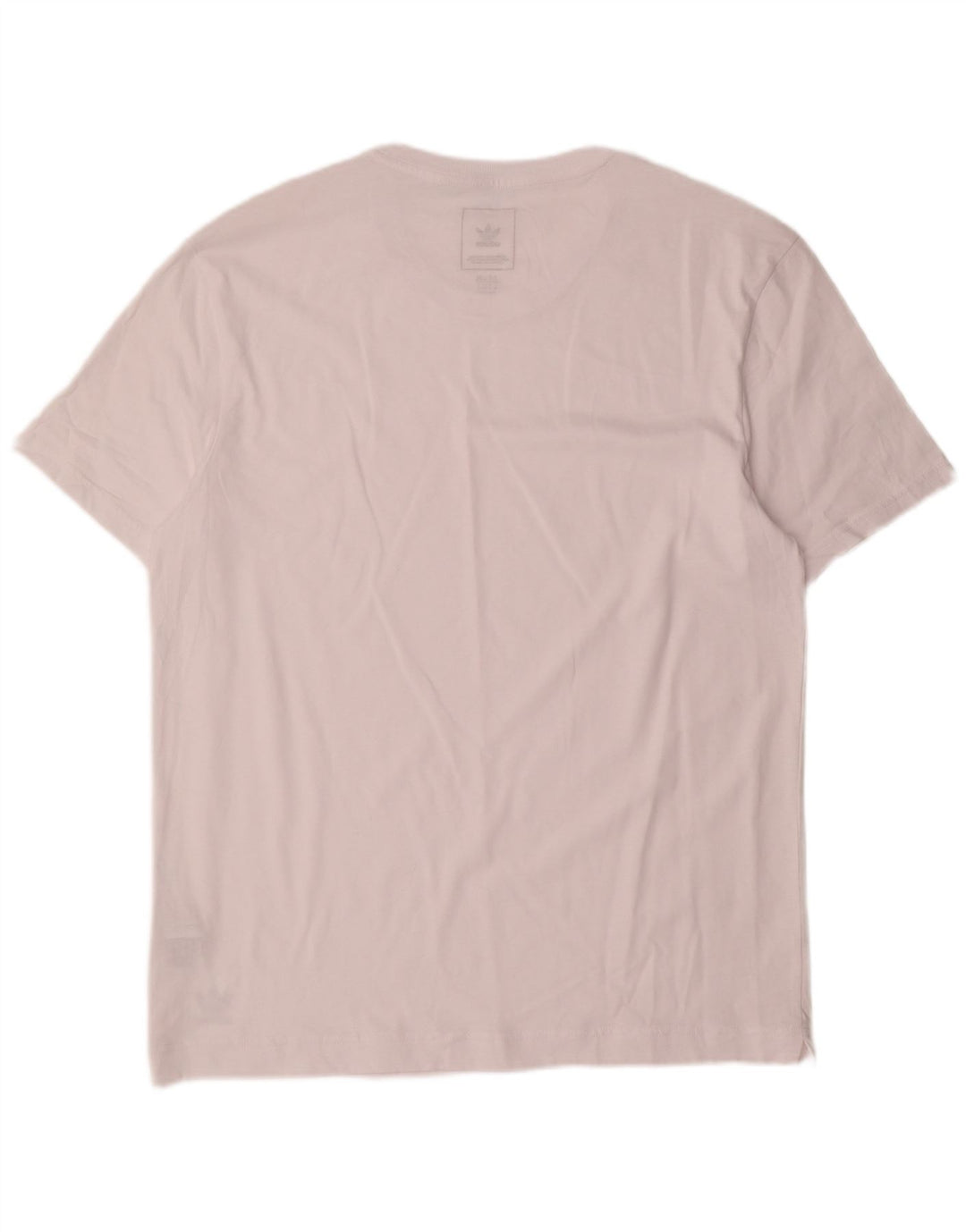 Adidas Mens T-Shirt Top XL White Cotton