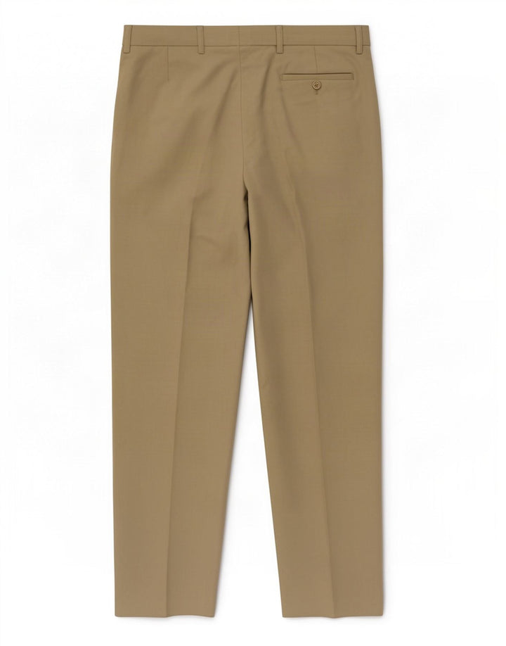 Marks & Spencer Męskie spodnie garniturowe W32 L29 Khaki Poliester