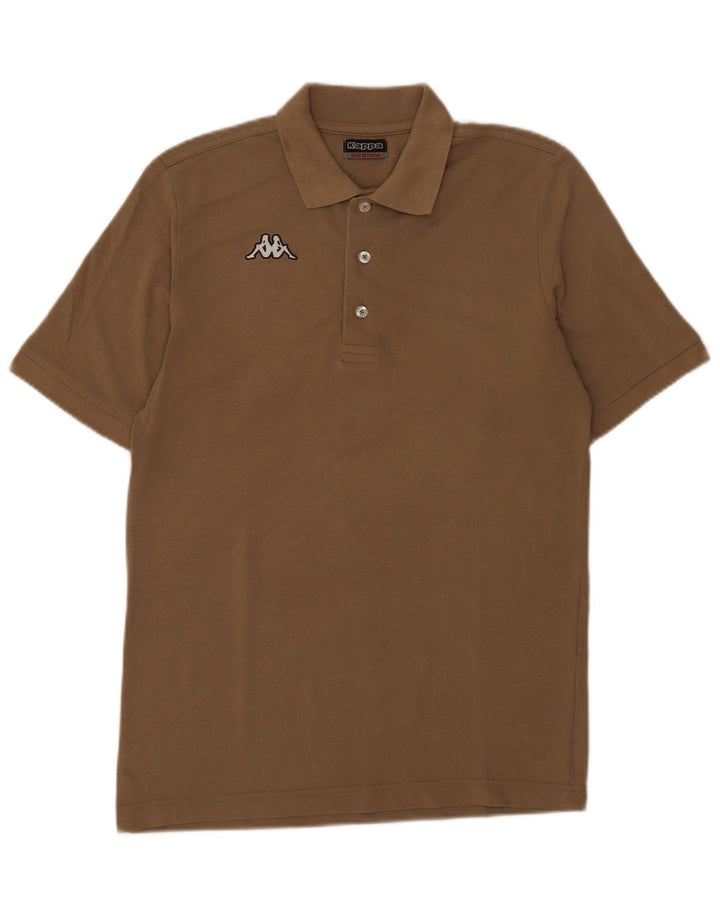 Polo Kappa Da Uomo Marrone Medio