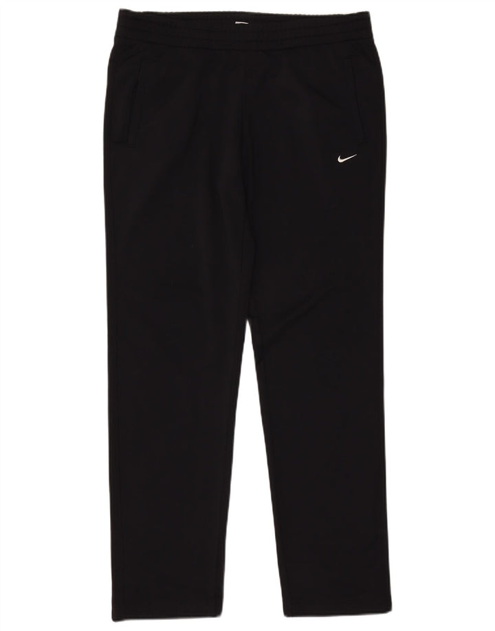 Nike Mens Tracksuit Trousers Large Black Polyester