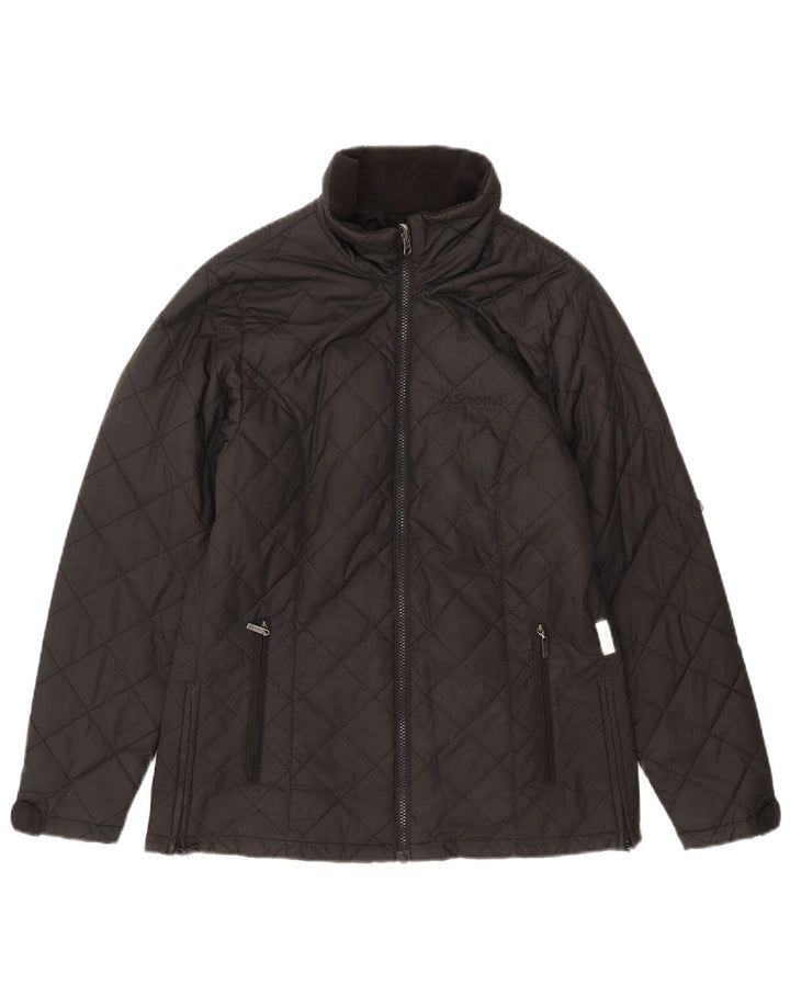 Schoffel Womens Oversized Quilted Jacket UK 10 Small  Black Polyester