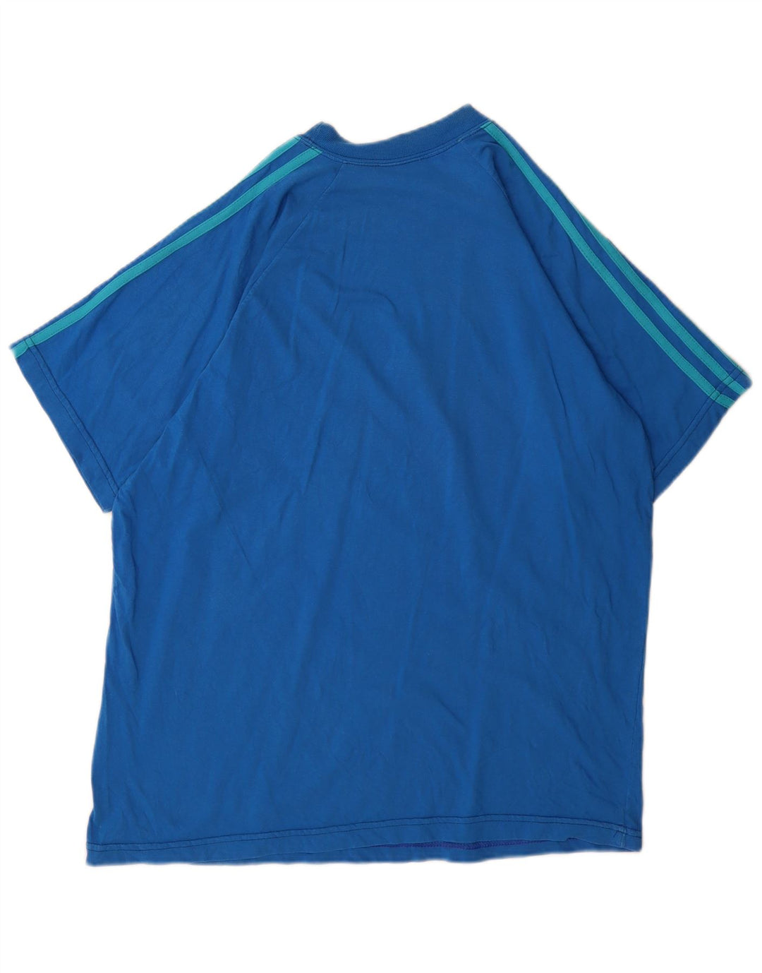Camiseta Adidas Hombre Top Grande Azul