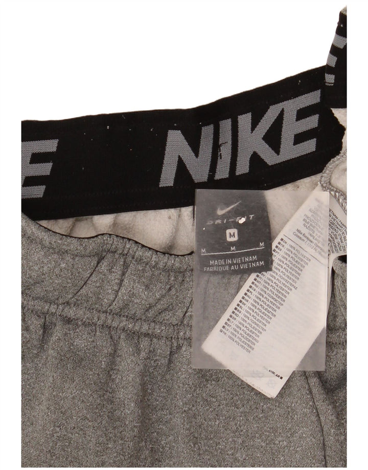 Pantaloni de trening Nike Dri Fit pentru bărbați Pantaloni de jogging Gri mediu Poliester cu pături