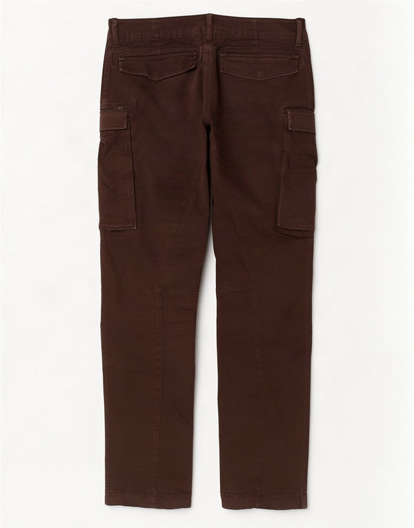 Calça cargo reta masculina G-Star W33 L36 algodão marrom