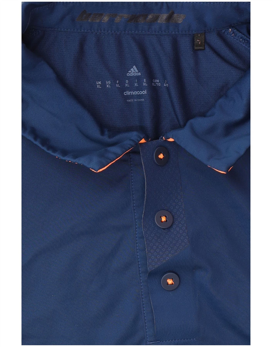 ADIDAS Herre Climacool Polo Shirt XL Blå