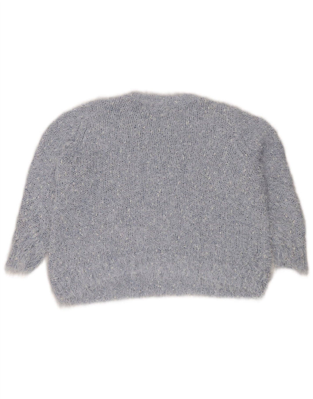 Marks & Spencer Womens Crew Neck Jumper Sweater UK 20 2XL Blue Polyester