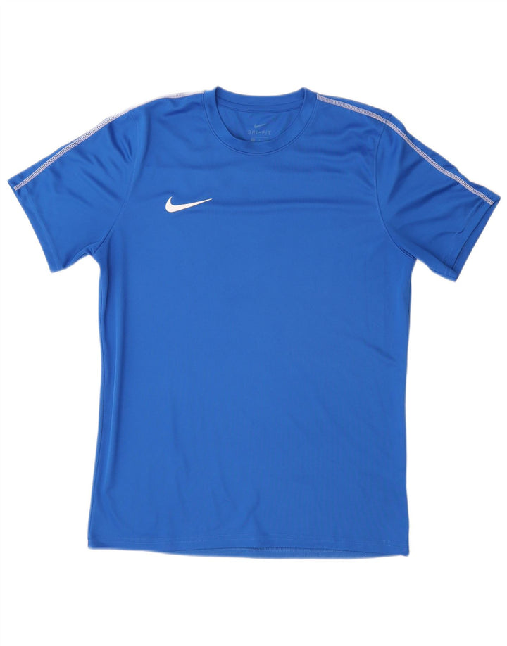 Nike Herre Dri Fit T-shirt Top Stor Blå