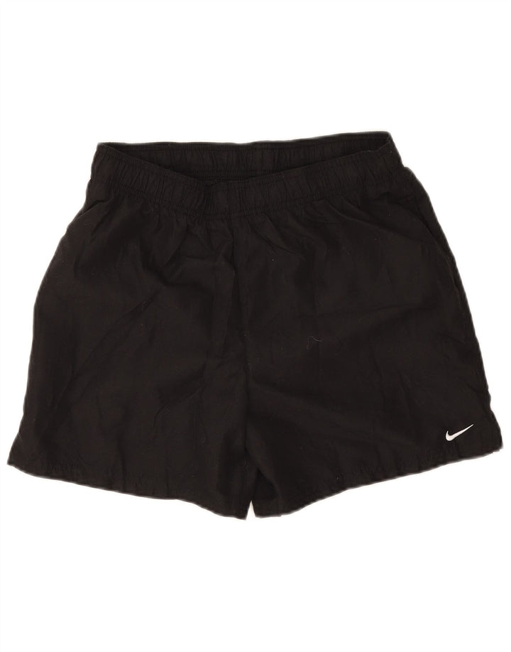 Nike Womens Sport Shorts UK 12 Medium Black