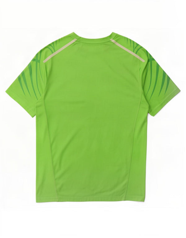 Мужская футболка Nike Dri Fit, большой зеленый полиэстер
