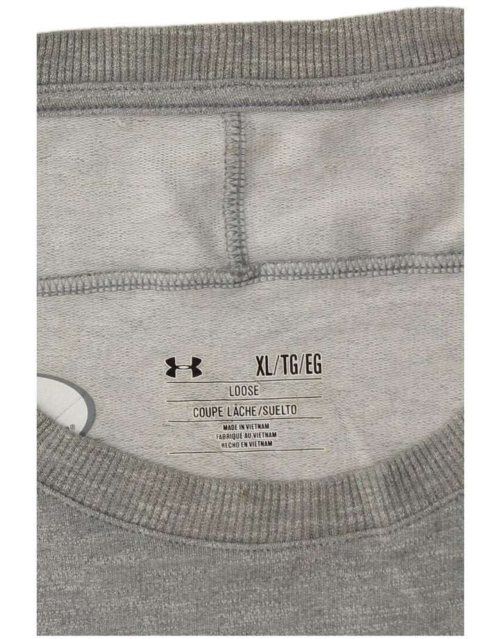 Felpa da uomo UNDER ARMOUR XL grigia