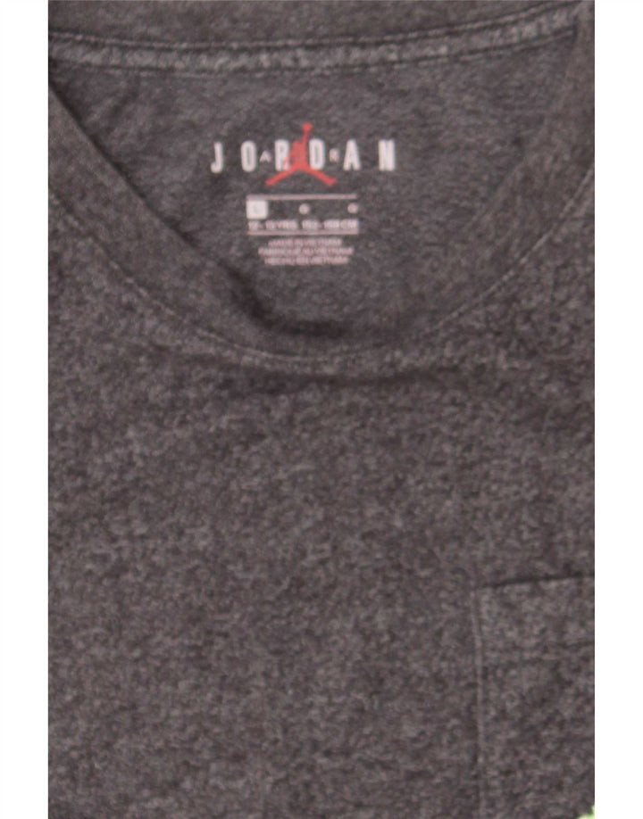 Jordan T-Shirt für Jungen, 12–13 Jahre, groß, grau gefleckt