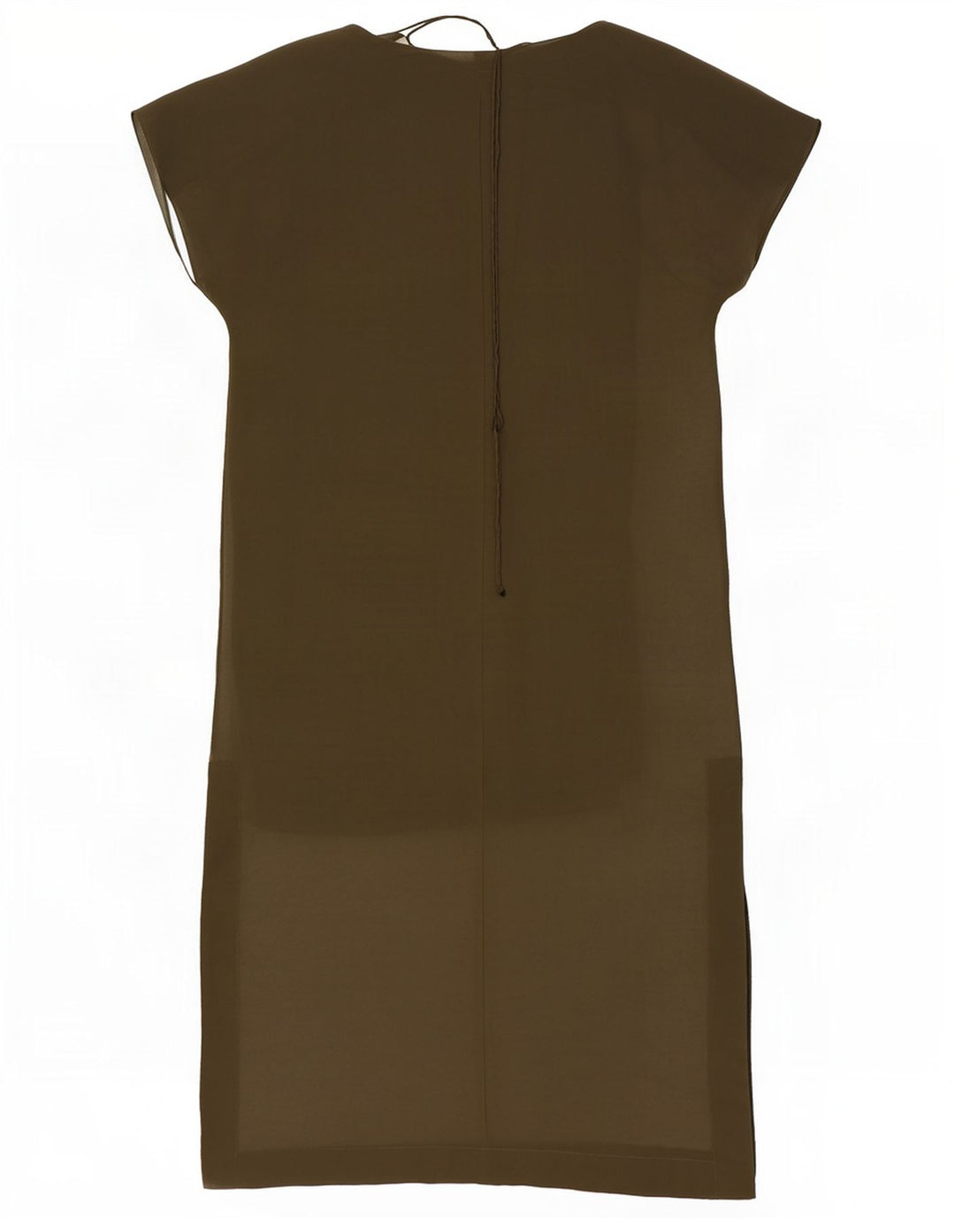 Женское платье свободного кроя Zara UK 14, средний хаки