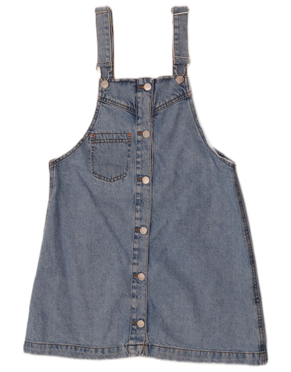 Zara Girls Denim Dungaree Φόρεμα 13-14 ετών Μπλε
