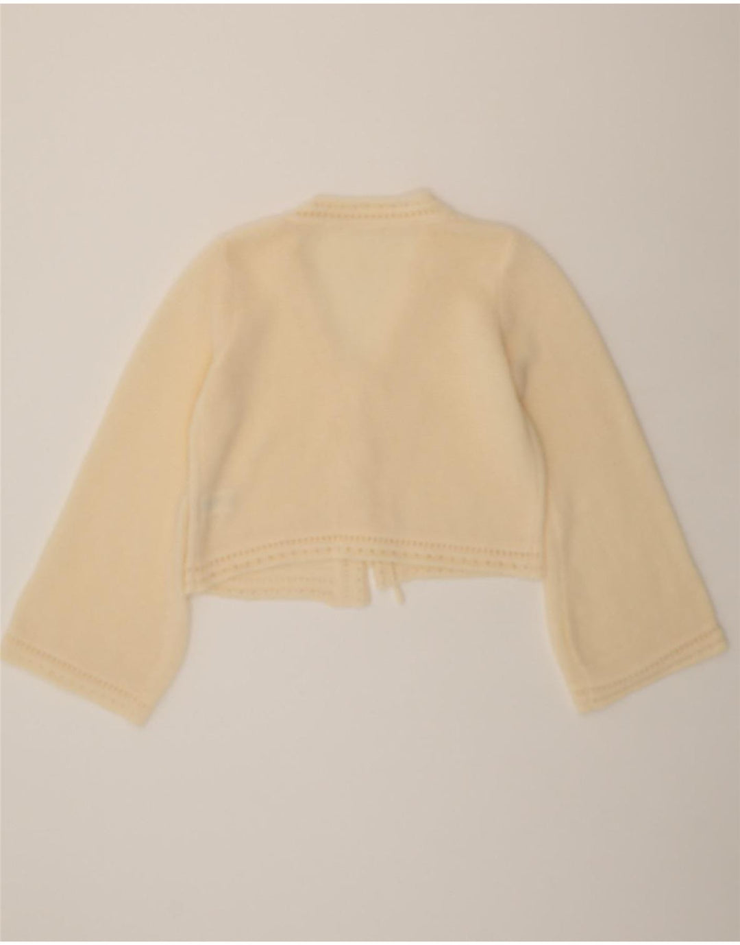 SHEIN Womens Oversized Bolero Jumper UK 6 XS Beige Polyester Vintage Shein and Second-Hand Shein from Messina Hembry 