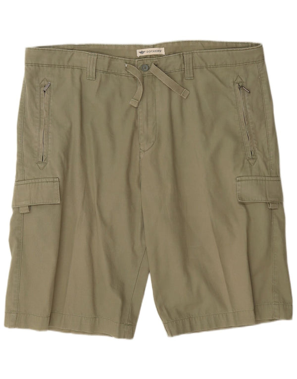 Dockers Herren Cargoshorts W38 XL Khaki