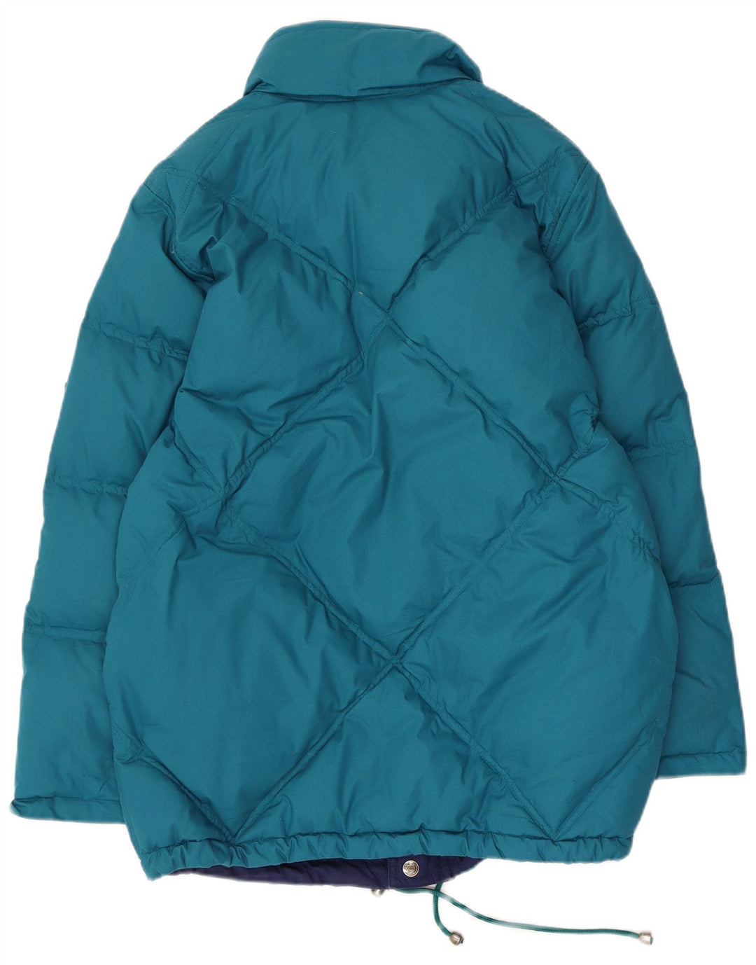 Diadora Chaqueta acolchada reversible para hombre ES 36 Small Azul Poliéster