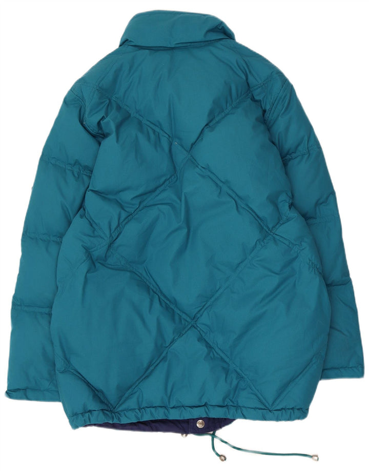 Diadora Chaqueta acolchada reversible para hombre ES 36 Small Azul Poliéster