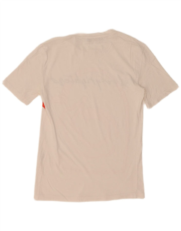 Męski T-shirt z grafiką Trussardi Top 2XS w kolorze białym