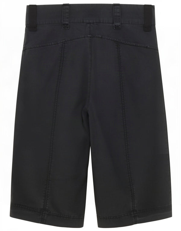 Bermuda feminina Nike UK 6 XS W28 preta algodão