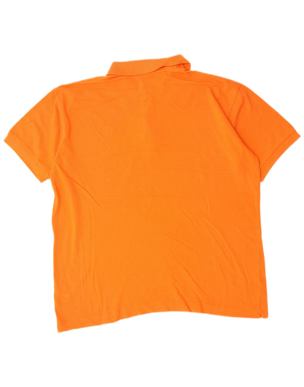 Kappa Polo Homme XL Orange Coton
