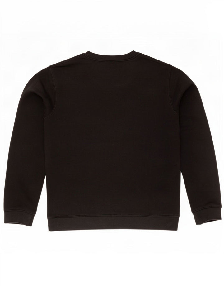 John Lewis Herren-Sweatshirt-Pullover UK 38 Medium Black Polyester