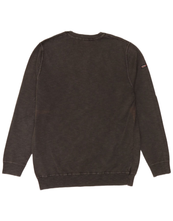 Felpa da uomo Superdry Maglione 2XL Cotone grigio