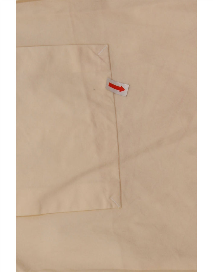 CALVIN KLEIN Mens Shirt Large Yellow Cotton