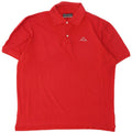 Polo Kappa Uomo Large Rossa In Cotone