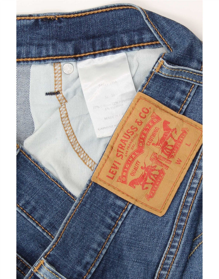 Vaqueros Levi's Mujer Slim W32 L32 Algodón Azul