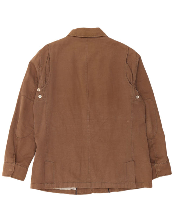 Мужская куртка Gant UK 40, большая коричневая, хлопок