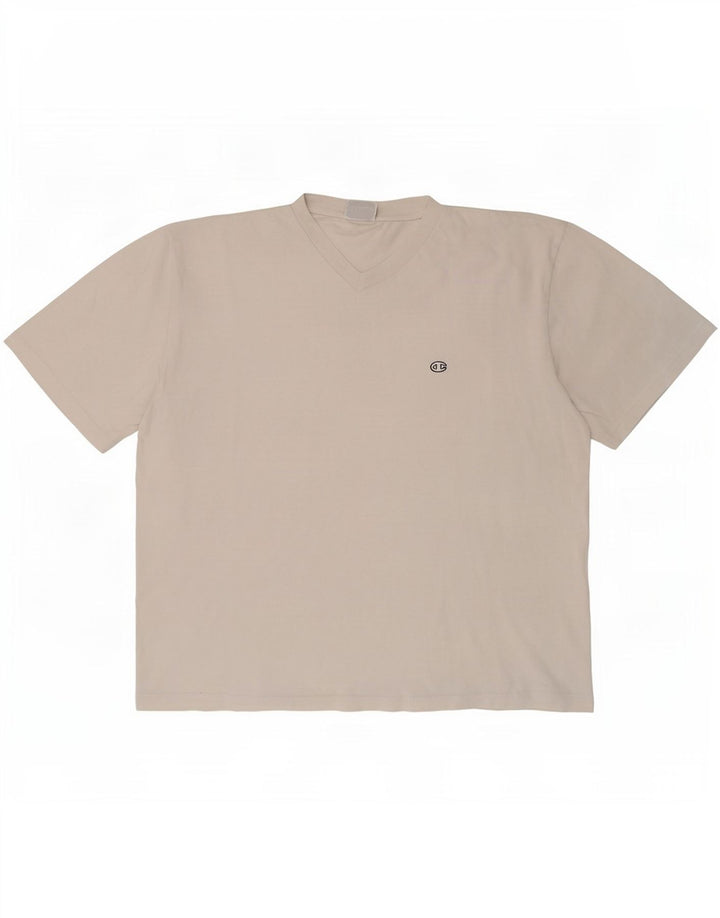 Champion Herre T-Shirt Top XL Hvid Bomuld