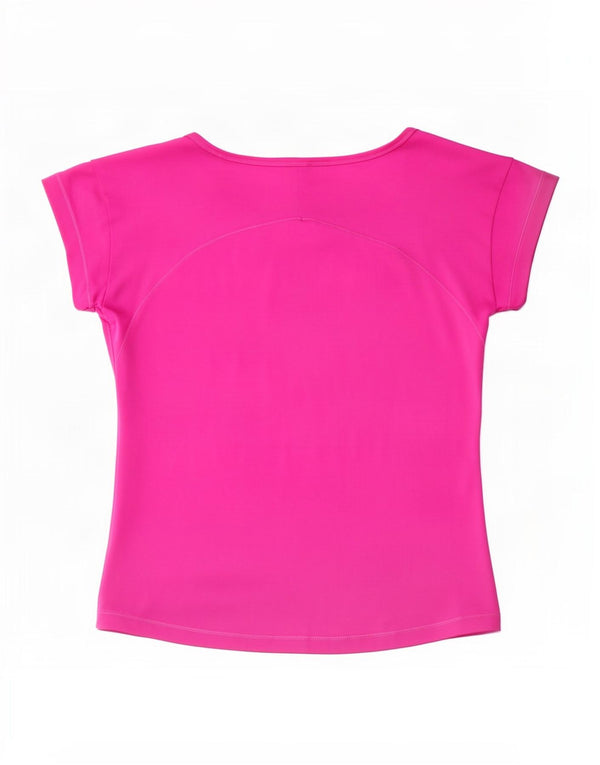 T-shirt grafica Adidas Bambina Climalite 11-12 anni in poliestere rosa