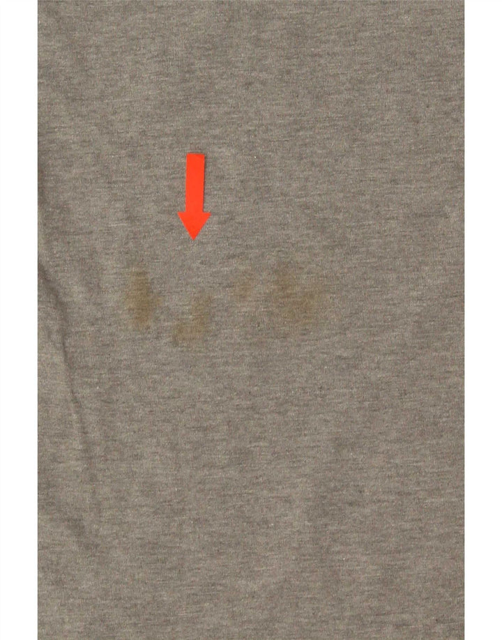 Calvin Klein Mens T-Shirt Top Large Grey Cotton