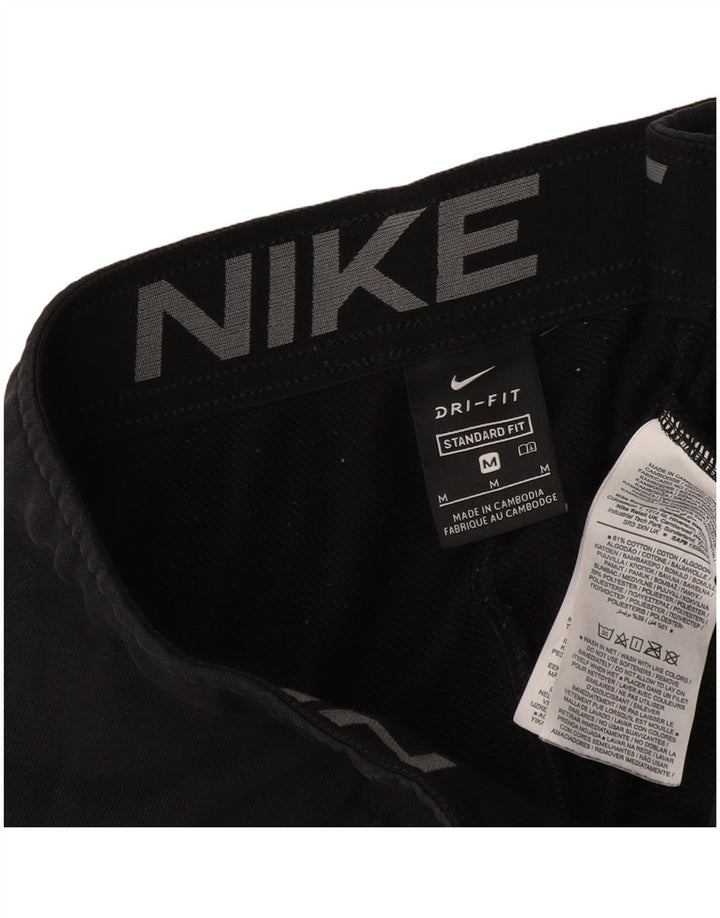 Nike Mens Dri Fit Standard Fit Tracksuit Trousers Joggers Medium Grey