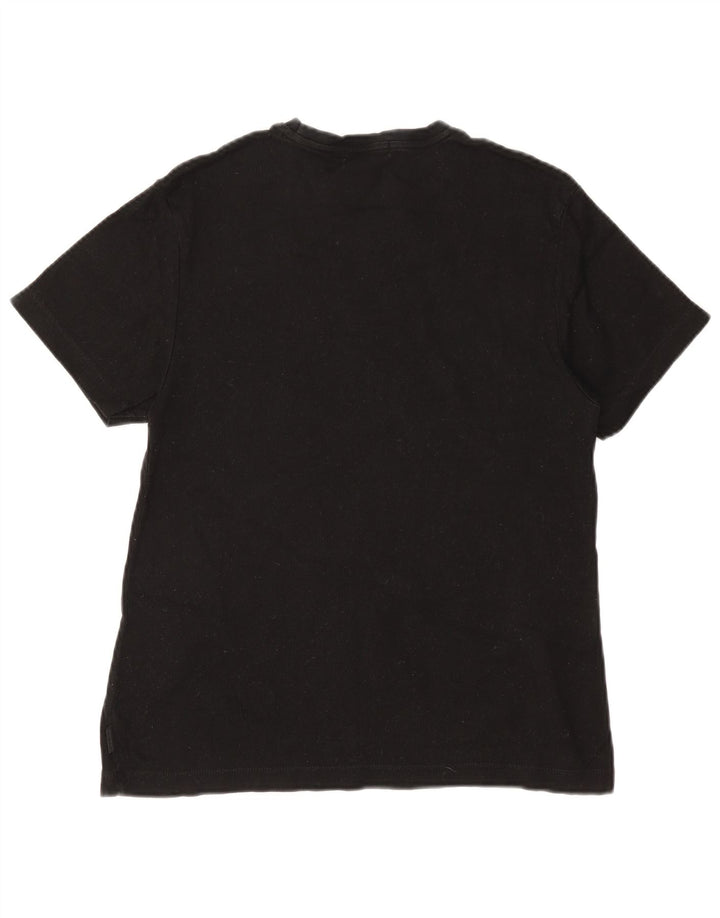Calvin Klein Mens T-Shirt Top Small Black Cotton