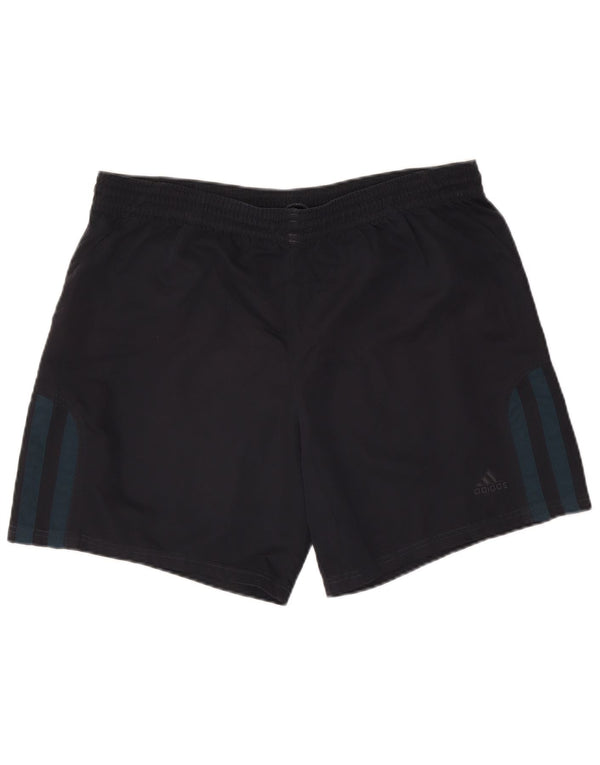 Adidas Mens Sport Shorts XL  Navy Blue Polyester