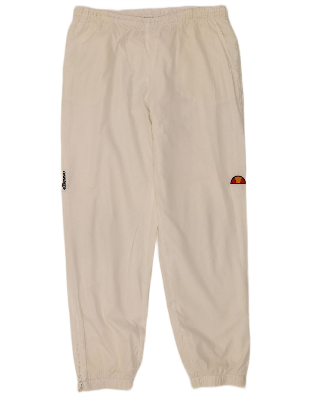 Ellesse Mens Tracksuit Trousers Joggers Large White