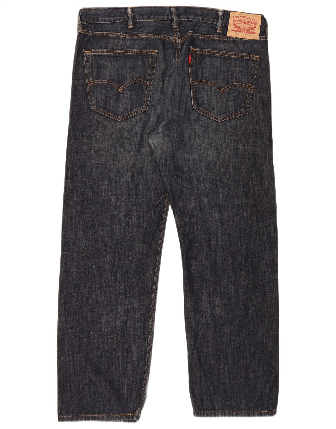 Jeans Levi's 505 Straight Masculino W38 L30 Azul Marinho
