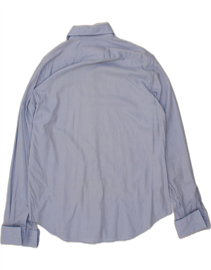 MASSIMO DUTTI Mens Formal Shirt Size 17 43 XL Blue Vintage Massimo Dutti and Second-Hand Massimo Dutti from Messina Hembry 