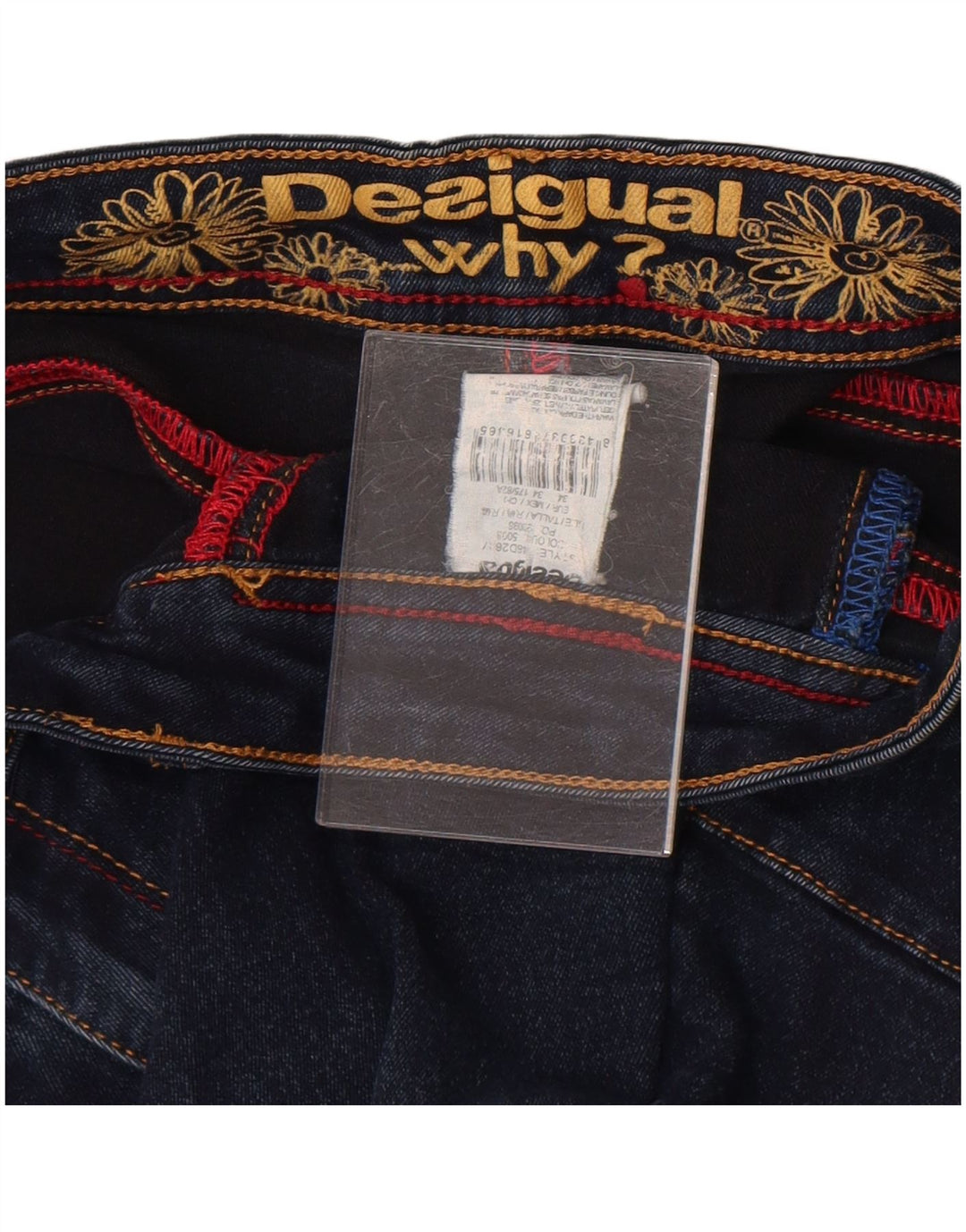 Desigual Womens Skinny Jeans W34 L29 Blue