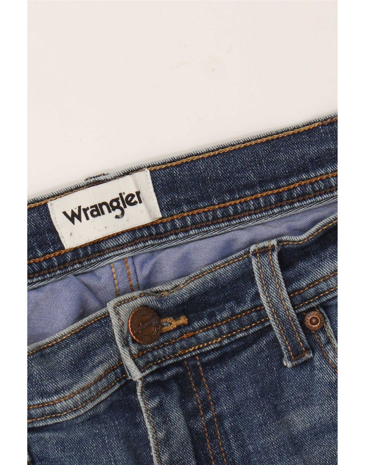 Wrangler Mens Straight Jeans W36 L30 Blue