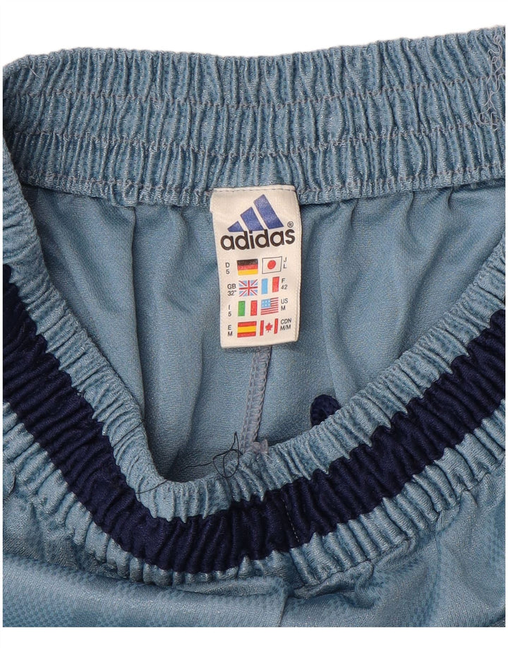 ADIDAS Mens Sport Shorts Medium  Blue Polyester