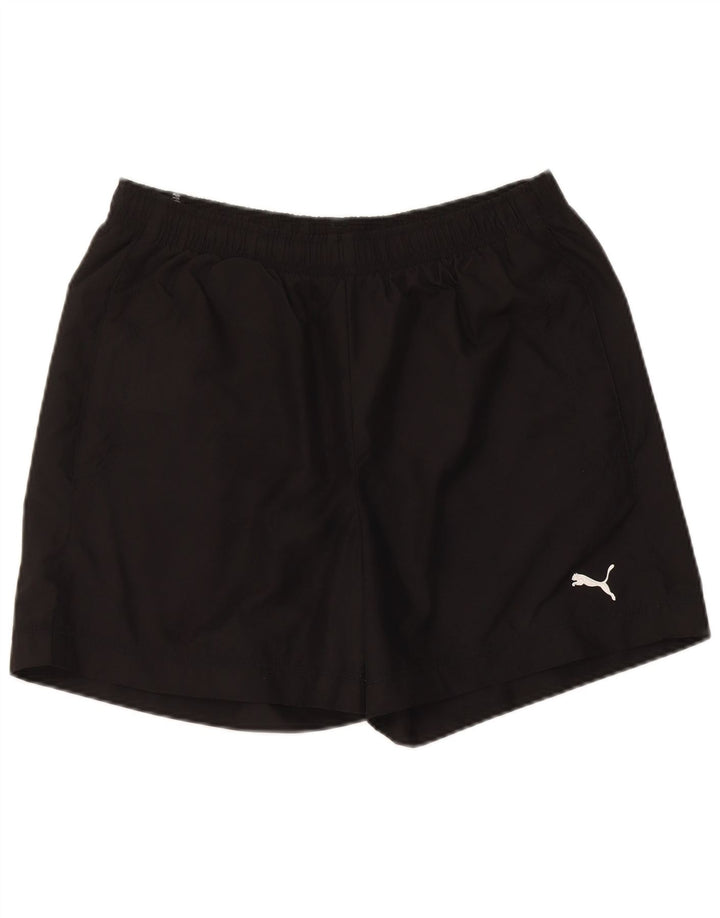 Pantaloni scurți sport Puma pentru bărbați, mediu negru