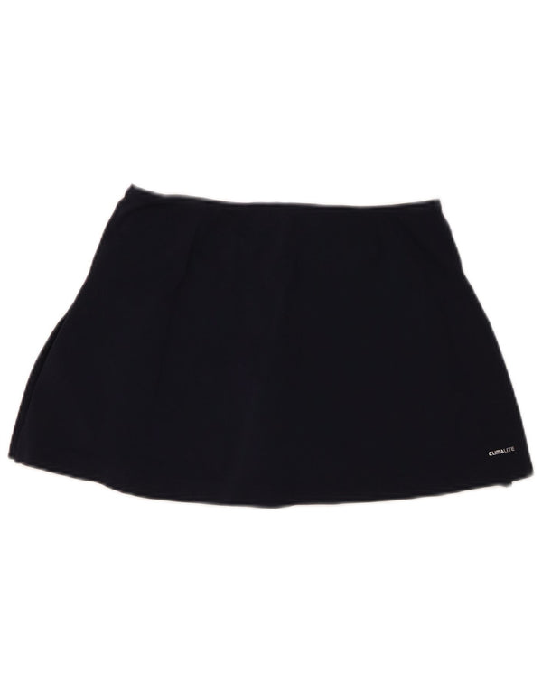 Adidas Feminino Climalite Skort UK 10 Pequeno W28 Azul Marinho Nylon