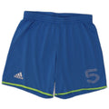 Adidas Mens Graphic Sport Shorts Grande Azul Poliéster