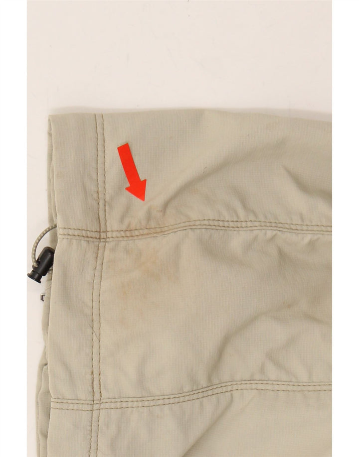 COLUMBIA Womens Straight Cargo Trousers Medium W30 L30 Beige Nylon Vintage Columbia and Second-Hand Columbia from Messina Hembry 