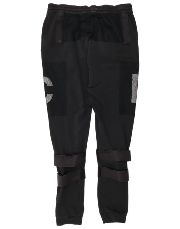 Pantaloni da tuta con grafica Nike da uomo, pantaloni da jogging, poliestere nero medio