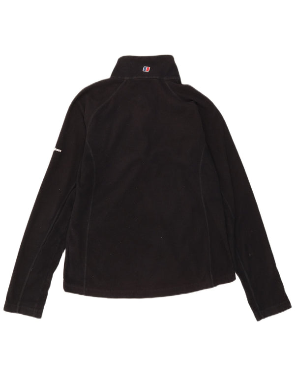 Berghaus Boys Fleece Jumper med lynlås 11-12 år Sort Polyester